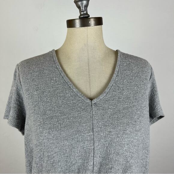 Madewell Texture & Thread Modern Tie Front Top - Picture 4 of 9